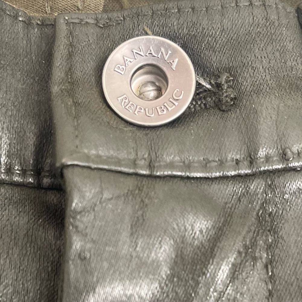 Banana Republic Faux Leather Skinny Pants - Picture 7 of 9
